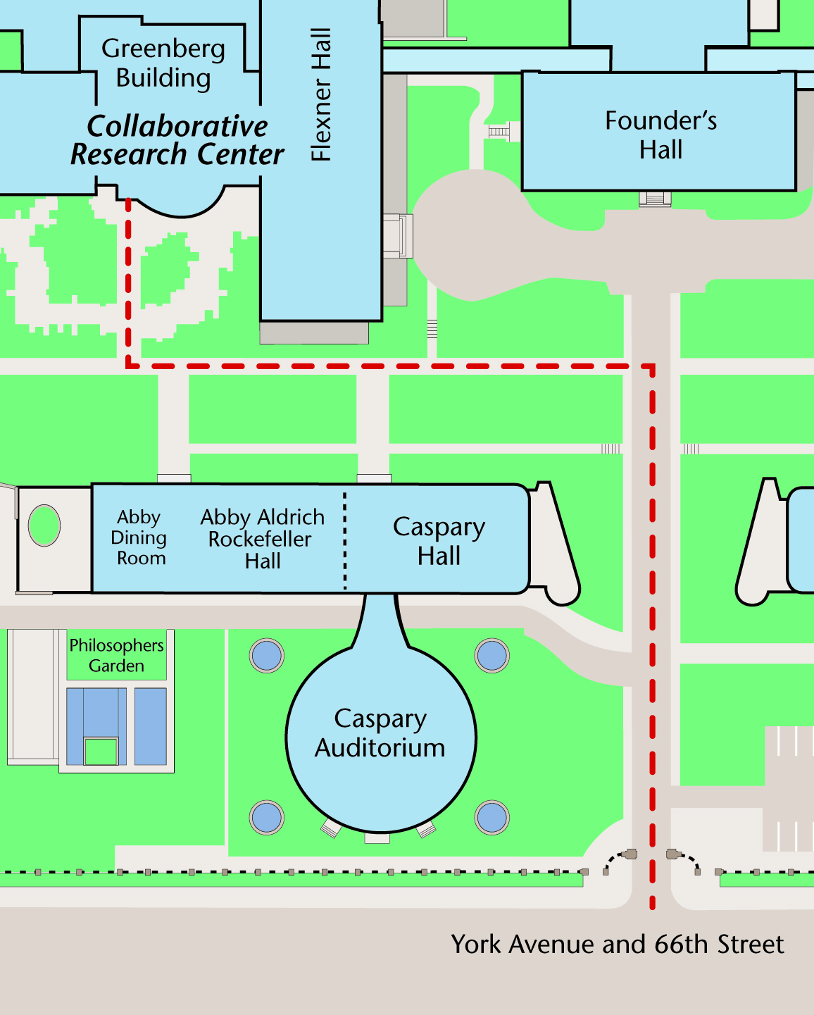 Carson Newman Campus Map